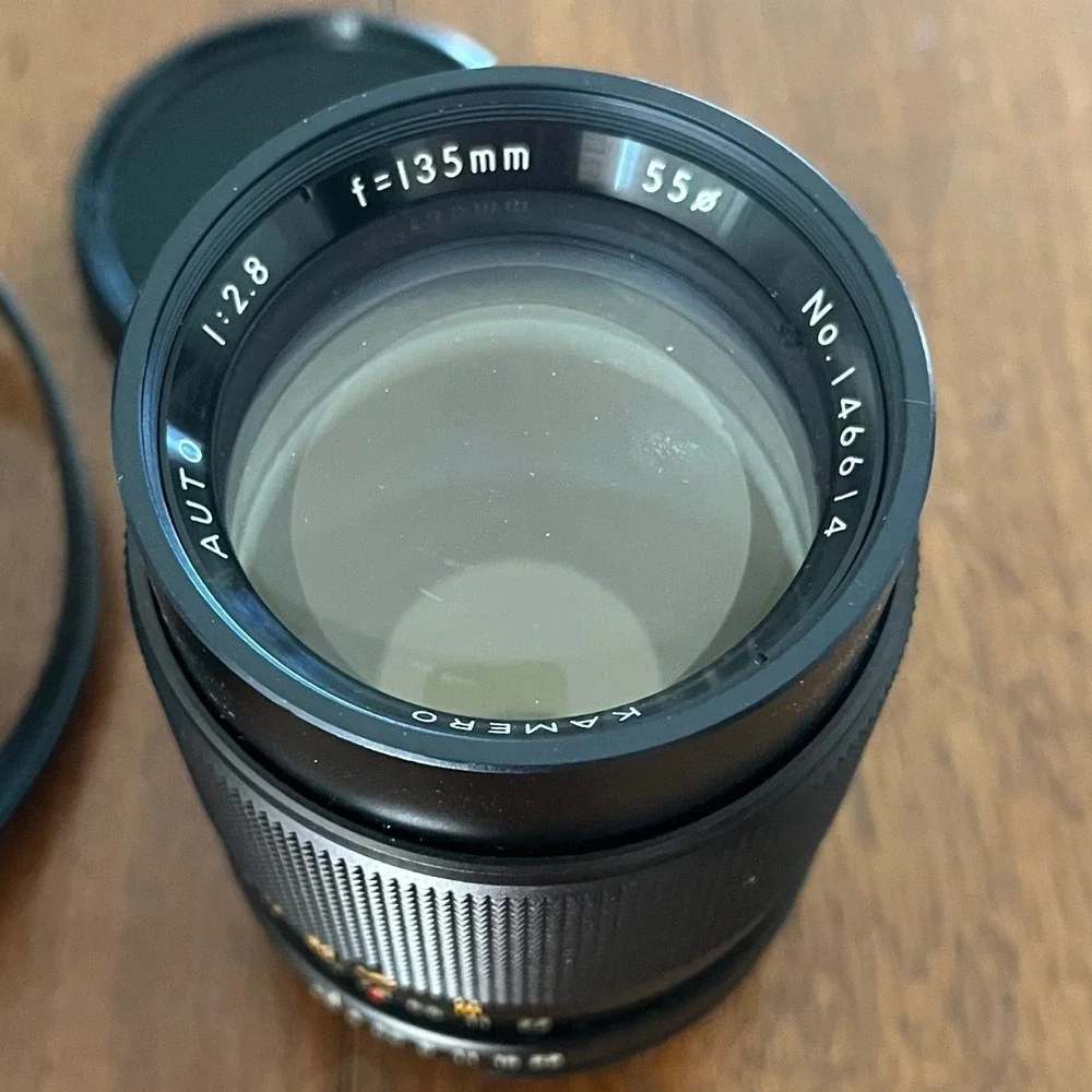 Vintage Kamero Auto 135mm f/2.8‎ Lens TESTED